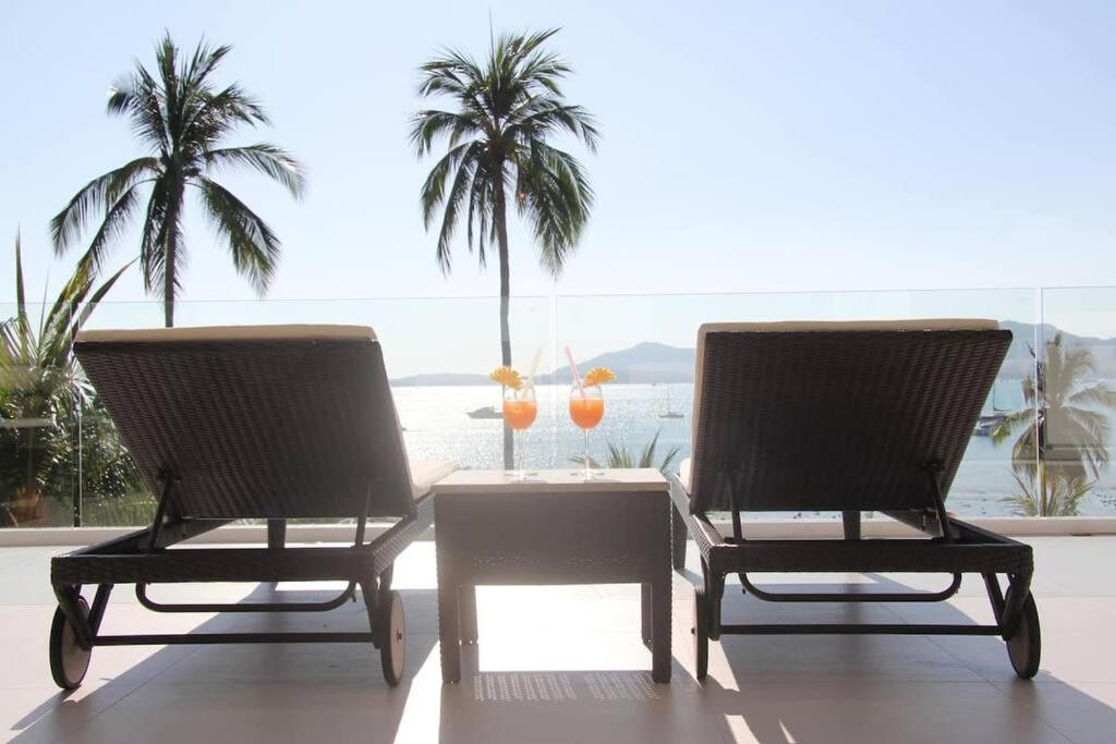 Villa Nirvana - Beachfront Tropical Chic 4Br Haven In Cape Panwa, Phuket Ban Ao Makham Exterior photo